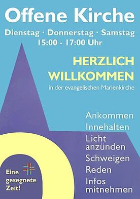 Offene Kirche Plakat 2022-07