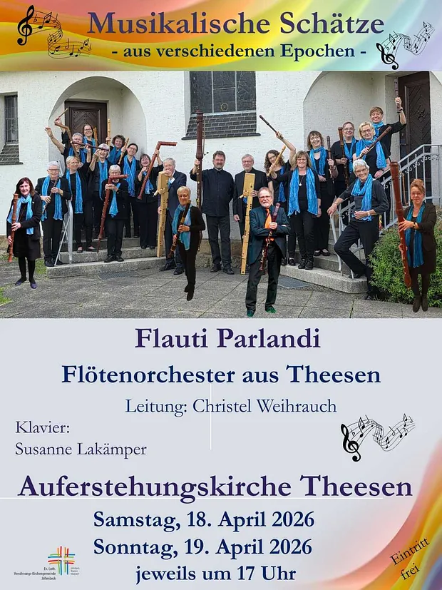Konzert Flötenorchester Flauti Parlandi